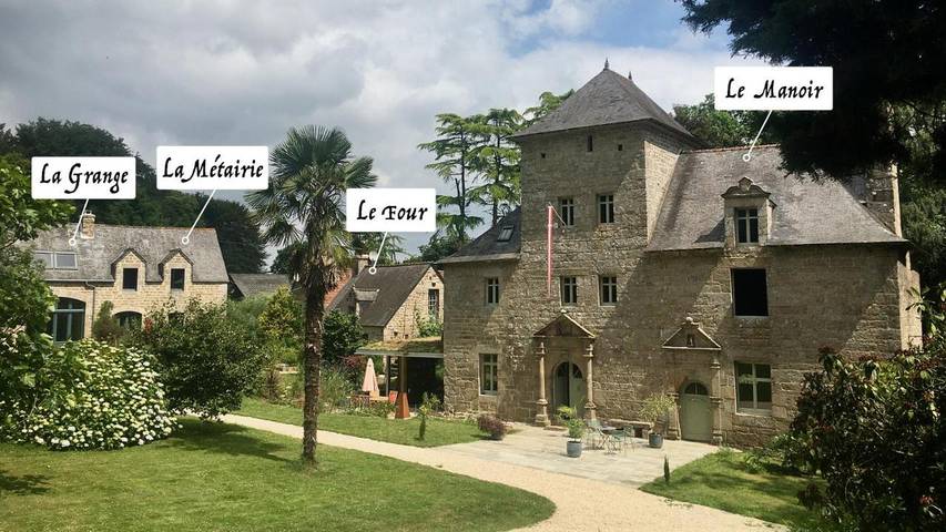 Location de vacances pour 4 personnes, avec vue ainsi que jardin et sauna à Le Vieux-Marché - 2