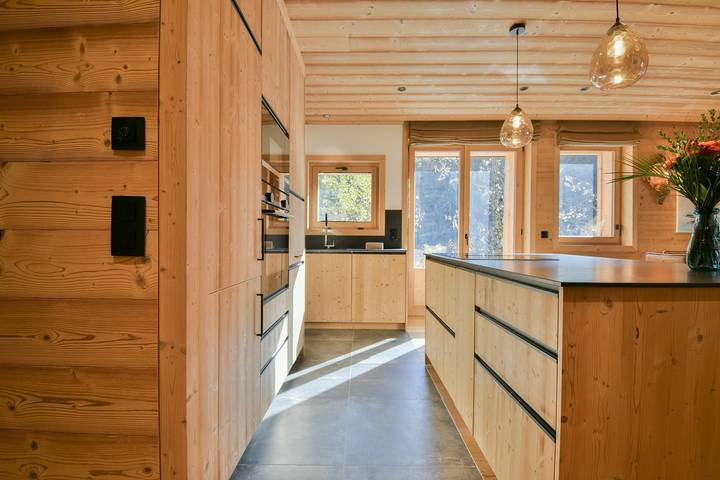 Chalet pour 9 personnes, avec balcon dans Chinaillon - 4