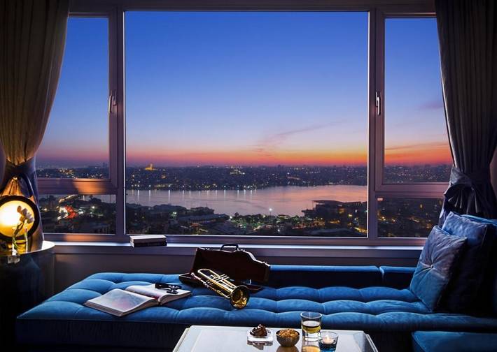 Hotel voor 3 personen, met zwembad en terras in Istanbul