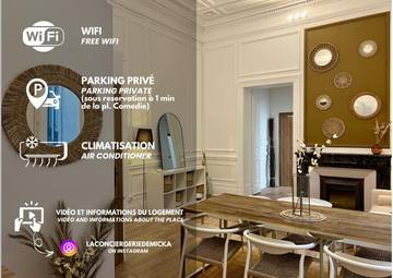 Gîte pour 5 personnes, avec balcon et vue dans Office De Tourisme De Montpellier