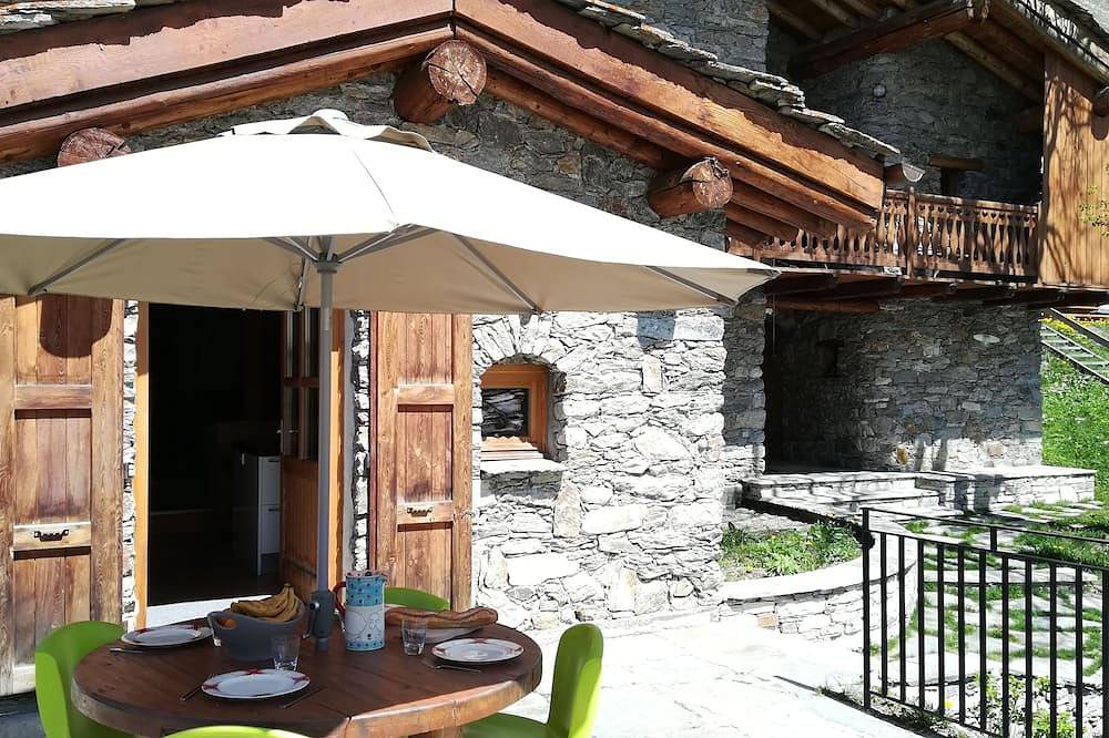 Appartement entier, Terrasses, espace et confort 4 * au chalet Le Pré Catin à Bonneval-sur-Arc in Bonneval-sur-Arc, Massif de la Vanoise