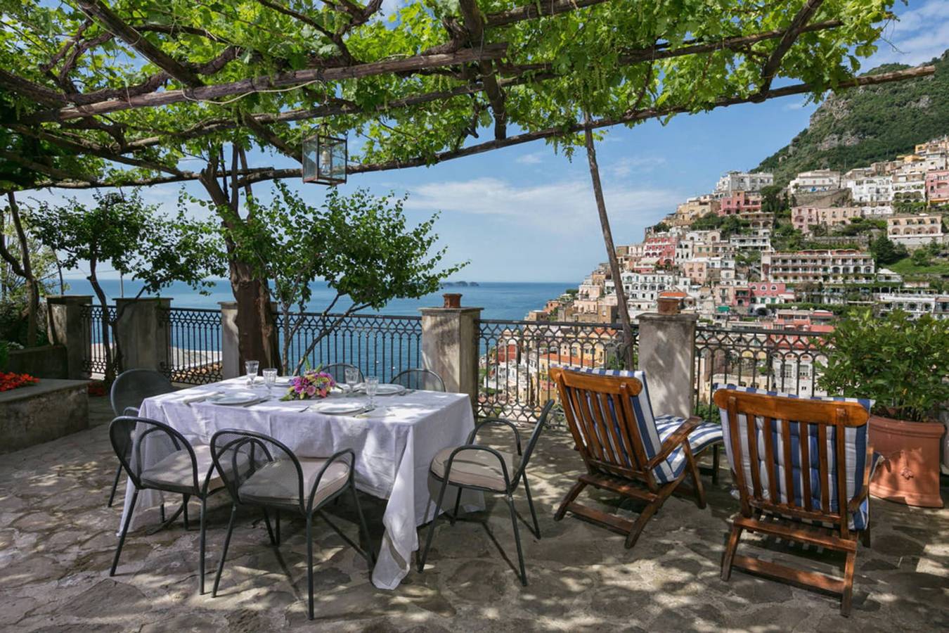 Ganze Wohnung, Ferienwohnung für 4 Personen mit Terrasse in Positano, Amalfiküste