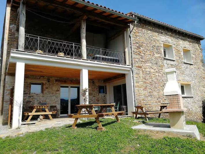 Gîte pour 14 personnes, avec piscine et jardin, animaux acceptés à Pont-de-Larn - 4