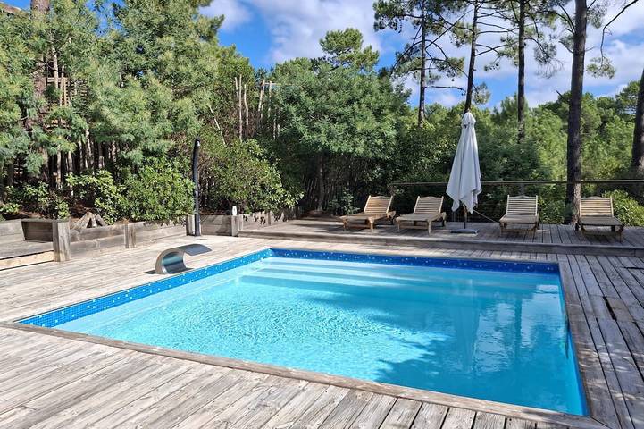 Ferienhaus für 8 Personen, mit Terrasse in Carcans Plage