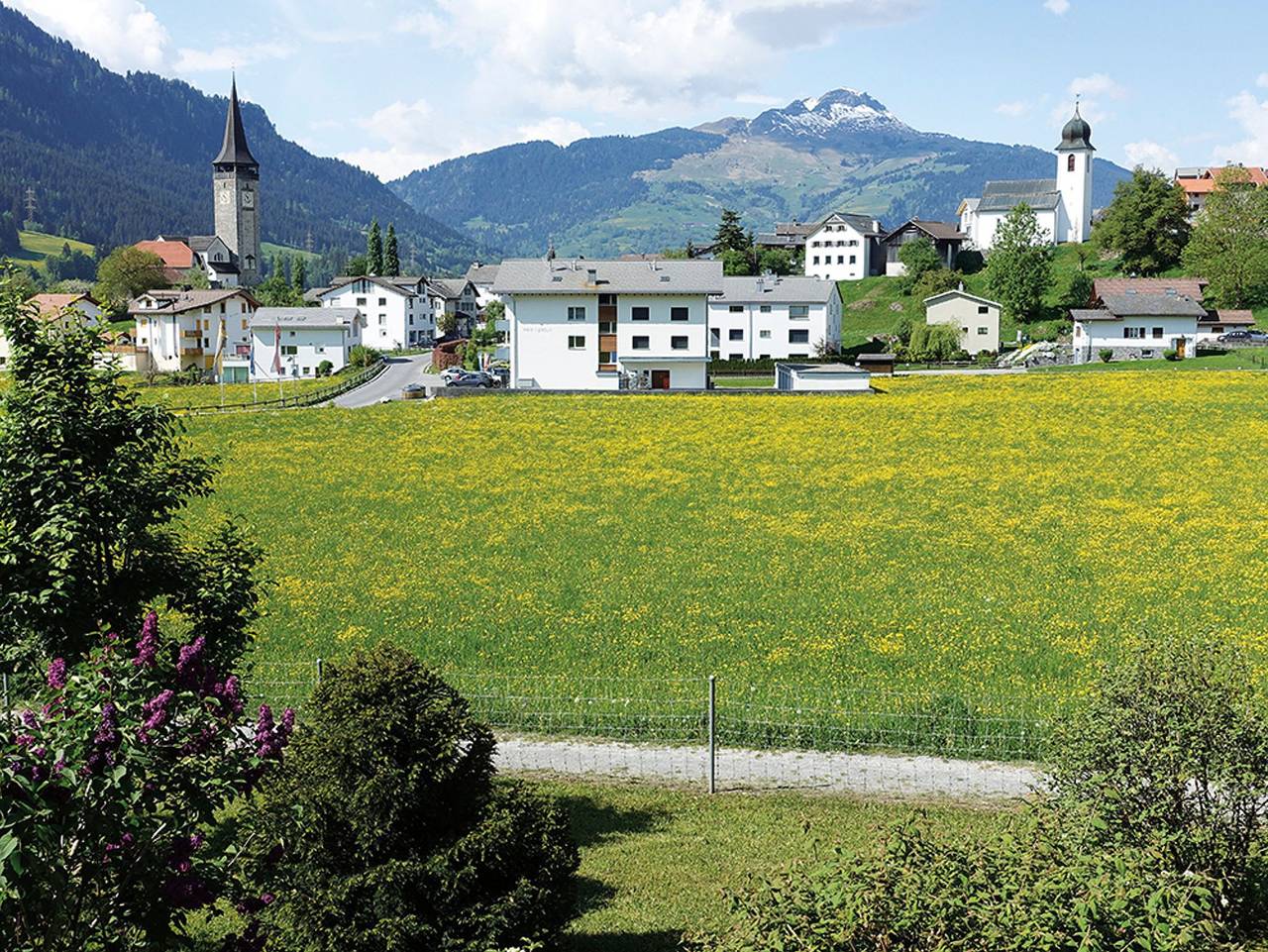 Ganze Wohnung, Apartment Piz Mundaun - Apartment Piz Mundaun, 83qm, 2 Schlafzimmer, max. 4 Personen in Sagogn, Flims Laax Falera