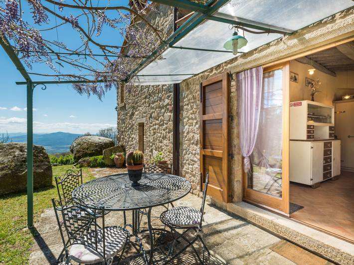 Ferienhaus für 4 Personen, mit Garten und Terrasse sowie Ausblick in Grosseto Provinz - 3