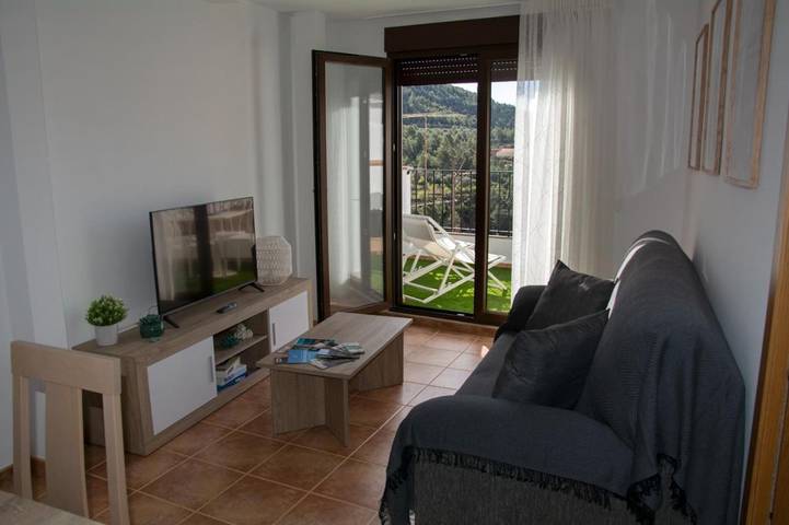Apartamento de vacaciones para 4 personas, con vistas y terraza, Familias con niños - 1