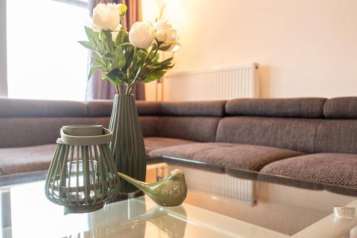 Ferienwohnung für 4 Personen, mit Balkon und Terrasse sowie Ausblick in Oberhof