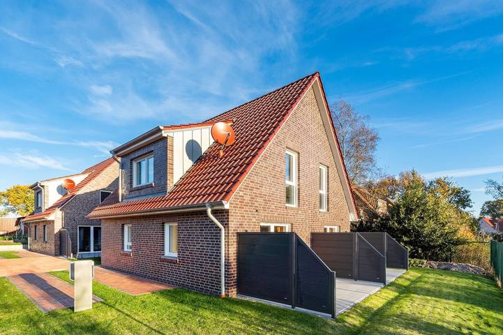 Ferienhaus für 4 Personen, mit Terrasse und Seeblick sowie Garten in Ostfriesland - 4