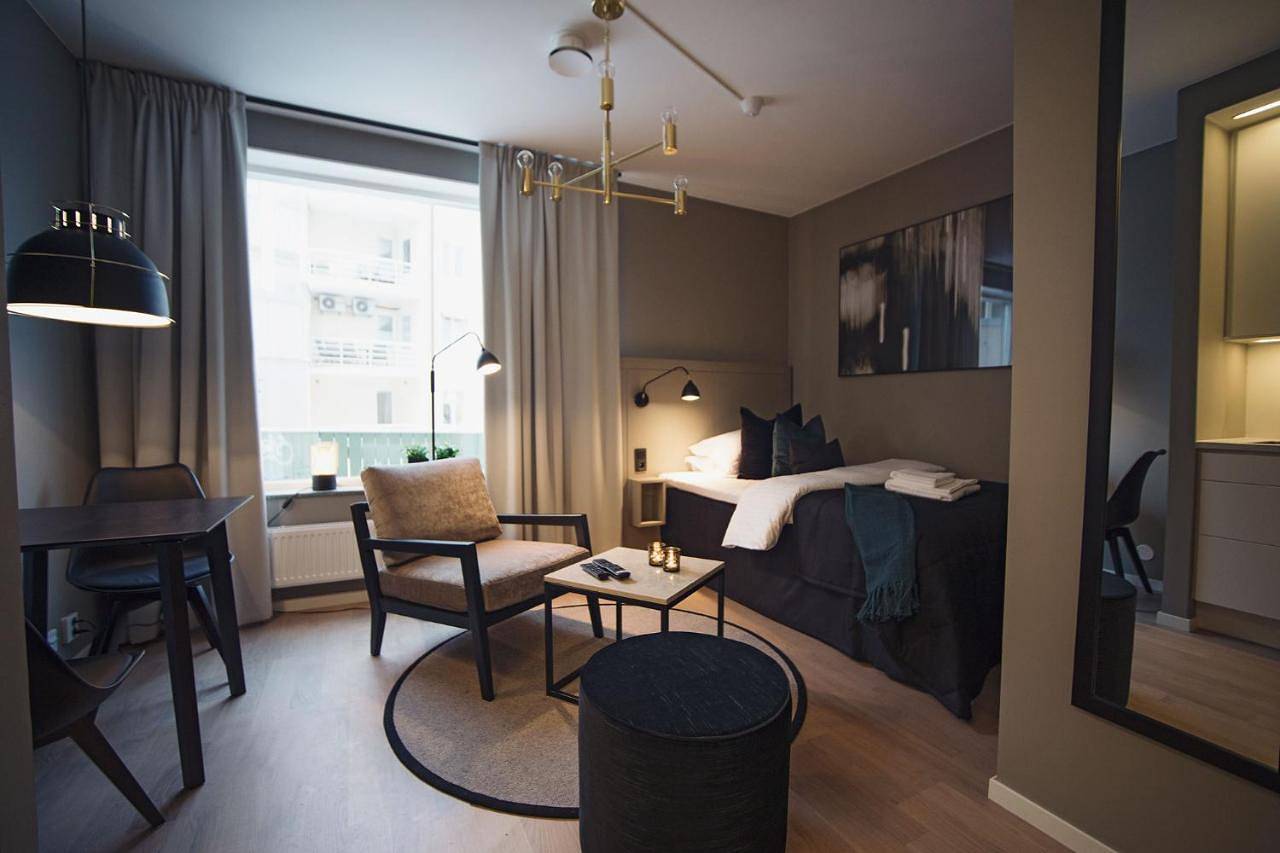 Sky Hotel Apartments, Hospitalstorget in Linköping, Östergötland