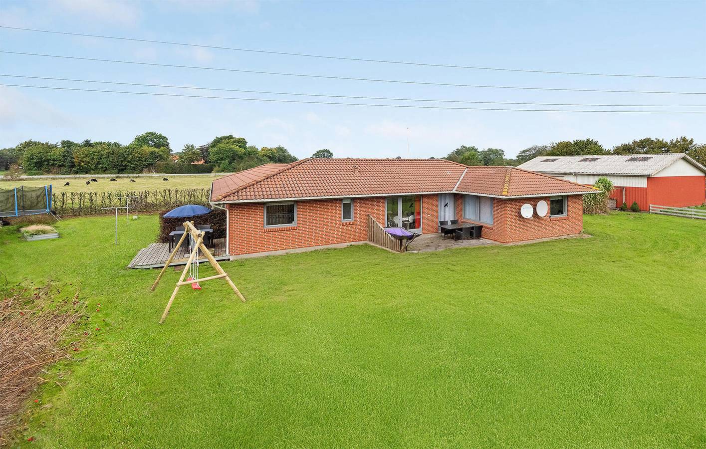 Ferienhaus für 8 Personen mit Garten in Tondern und Umgebung