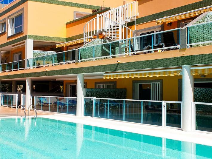 Ferienwohnung für 4 Personen, mit Balkon/Terrasse und Meerblick in Puerto de Mogan - 3