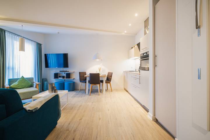 Ferienwohnung für 2 Personen, mit Balkon und Sauna in Prerow