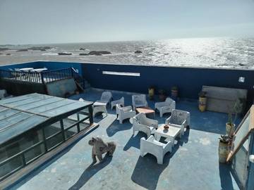 Chambre d’hôte pour 2 personnes, avec terrasse ainsi que vue et sauna à Essaouira