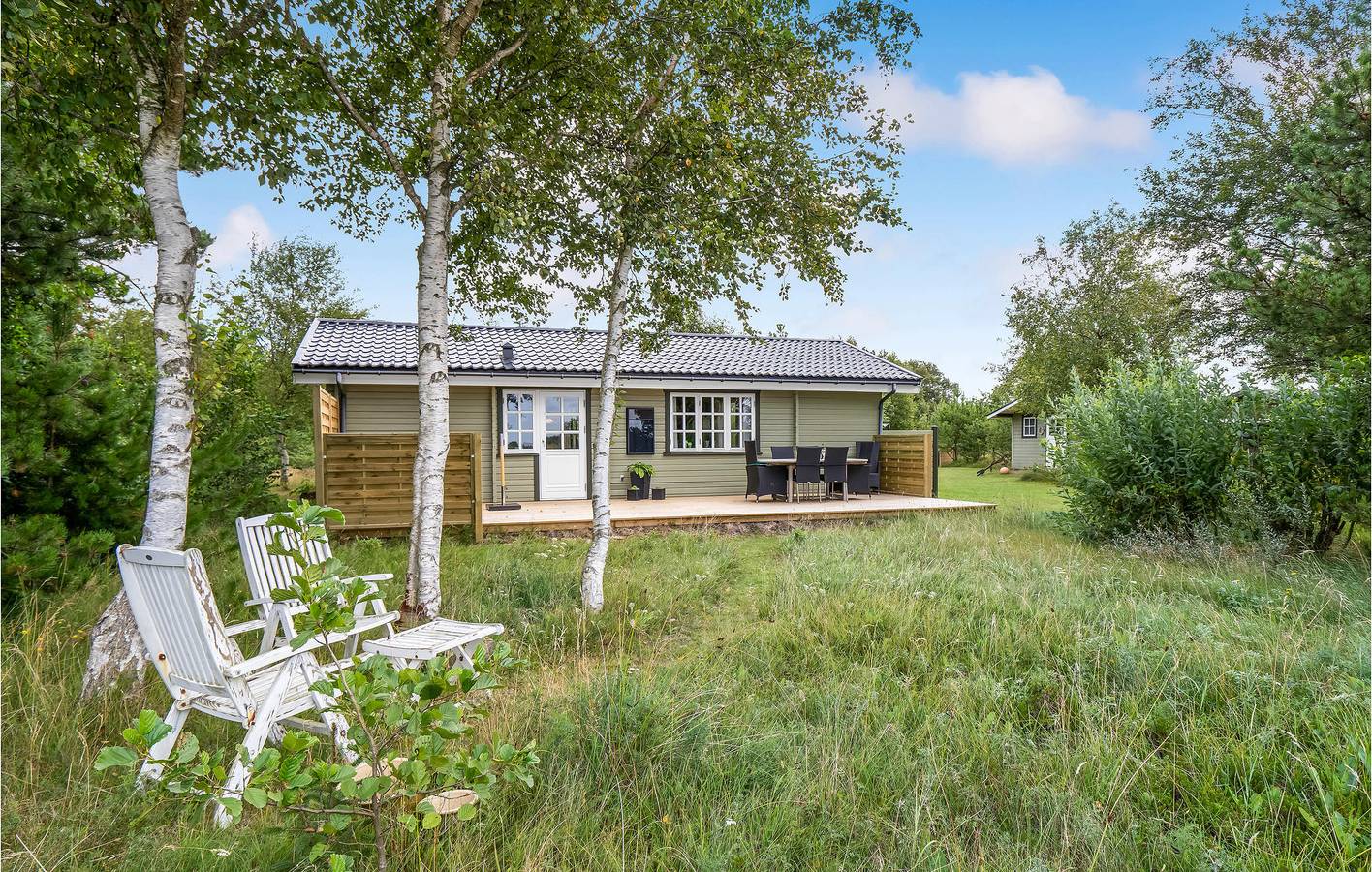 Ferienhaus für 5 Personen mit Terrasse in Napstjert, Jerup