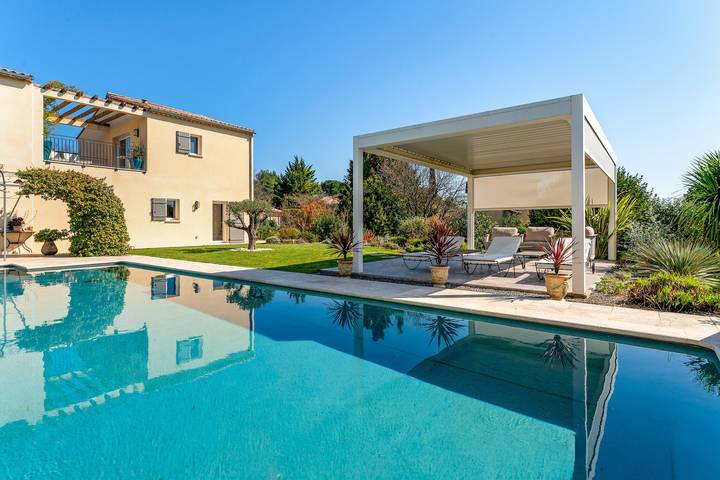 Habitación «Chambre - Piriou» con terraza privada, wifi y aire acondicionado in Fontarèches, Region de Nimes