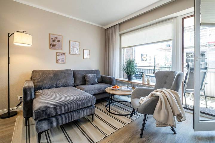 Ferienwohnung für 3 Personen, mit Balkon am Hafen Büsum