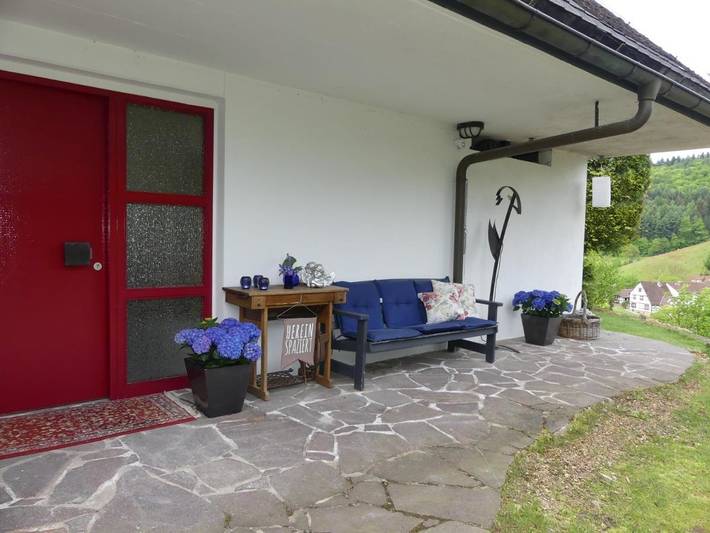 Ferienwohnung für 4 Personen, mit Sauna und Garten sowie Ausblick in Oberzent - 3