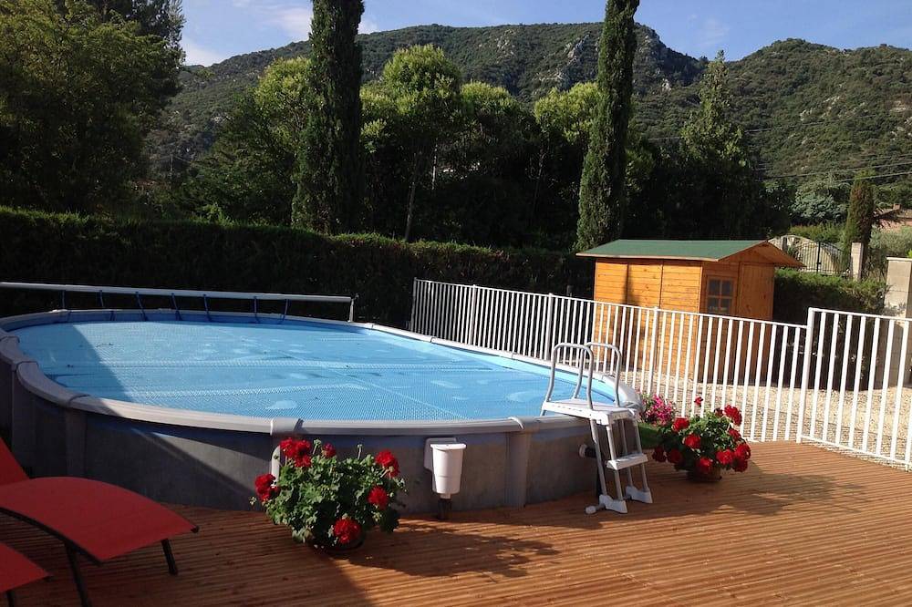 Cottage 4/6 Personen mit Blick auf den Luberon in Robion, Regionaler Naturpark Luberon