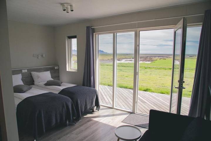BnB für 2 Personen, mit Garten und Ausblick in Island