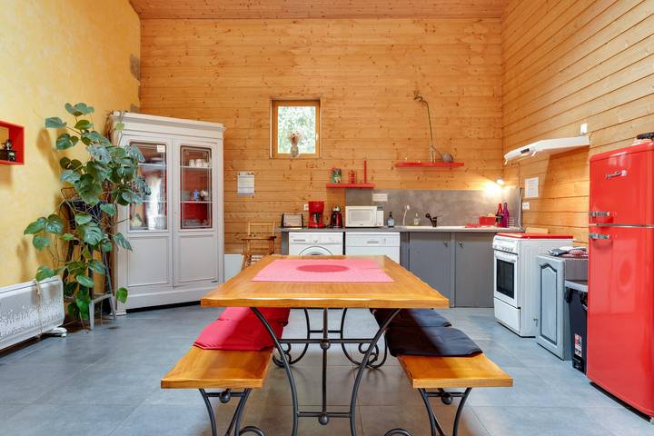 Ferme pour 8 personnes, avec Jardin en Gironde