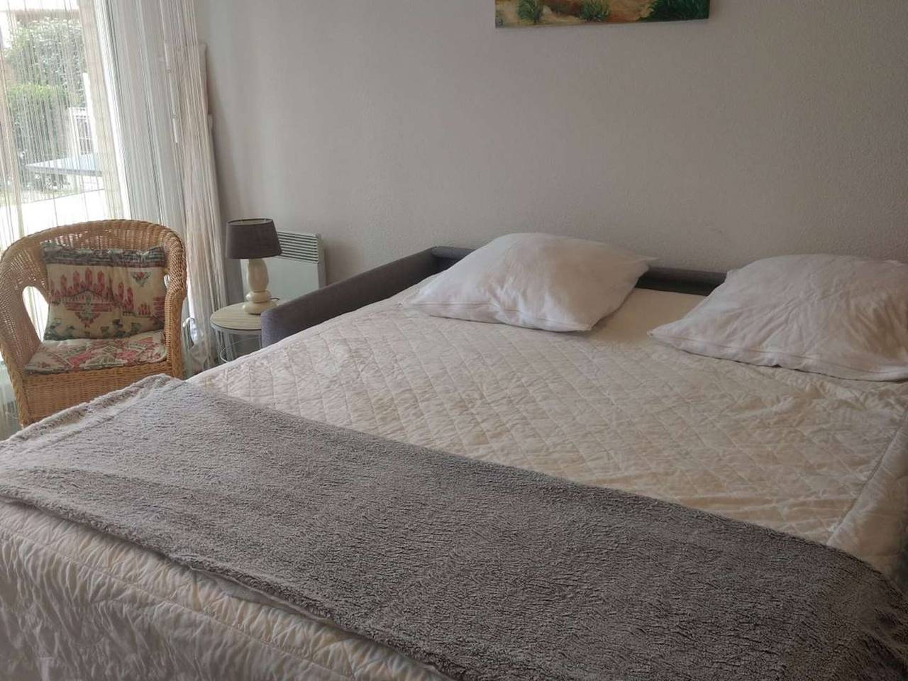 Ganze Wohnung, Erdgeschosswohnung direkt am Strand mit Terrasse, Garten und Platz für 4 Personen - keine Haustiere in Berck Plage, Berck