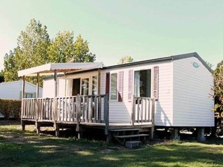 Mobil home pour 6 personnes, avec piscine et bassin pour enfant dans Villeneuve-en-Retz - 4