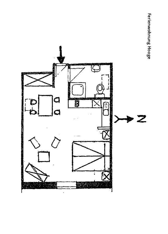 Appartement de vacances entier, Appartement de vacances pour 2 personnes avec jardin in Büsum, Dithmarschen