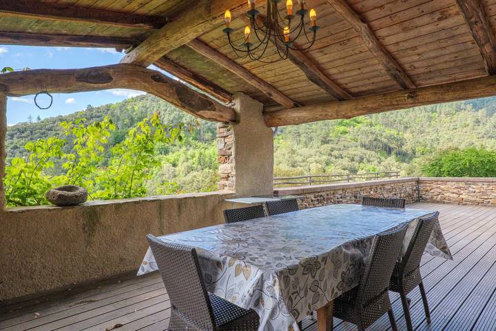 Ferienhaus für 14 Personen, mit Balkon und Garten in der Ardèche - 4