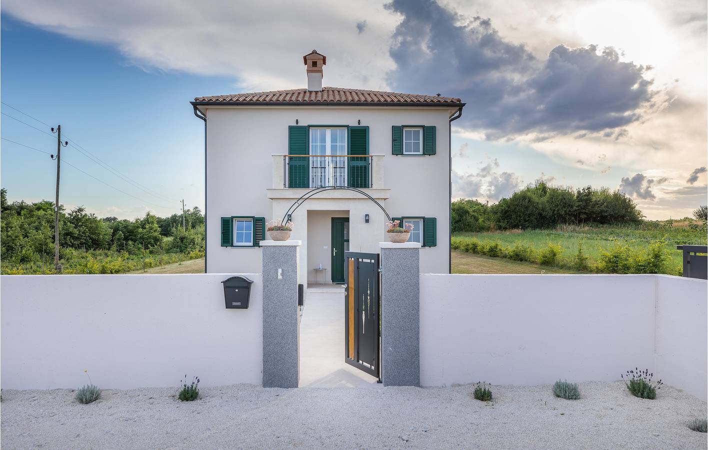 Holiday home for 6 people with terrace in Žminj, Central Istria