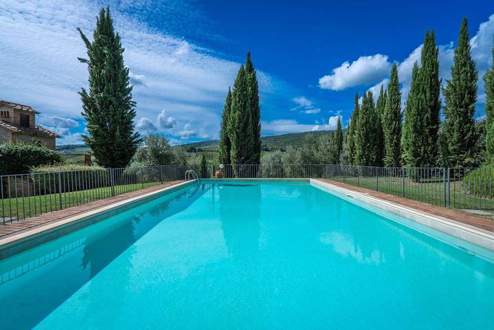 Ferienhaus für 8 Personen, mit Balkon und Garten in San Gimignano - 2