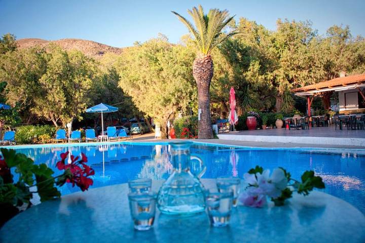 Bungalow für 2 Personen, mit Terrasse und Garten sowie Pool auf Kreta - 4