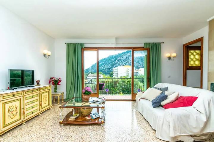 Ferienhaus 'Puig' mit Bergblick, WLAN und Klimaanlage in Pollença Stadt, Pollença