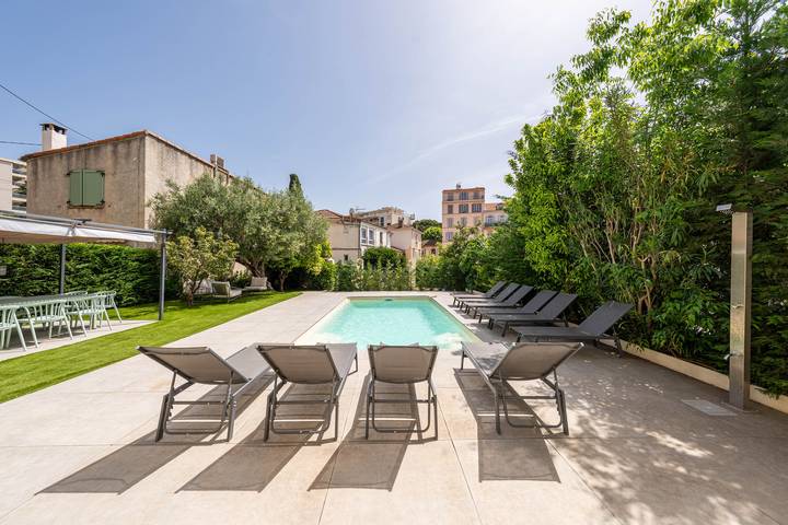 Villa für 10 Personen, mit Garten und Sauna in Cannes - 4