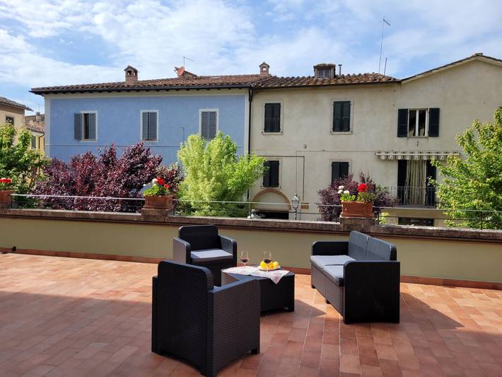 Appartamento per 6 persone, con Terrazza a Asciano