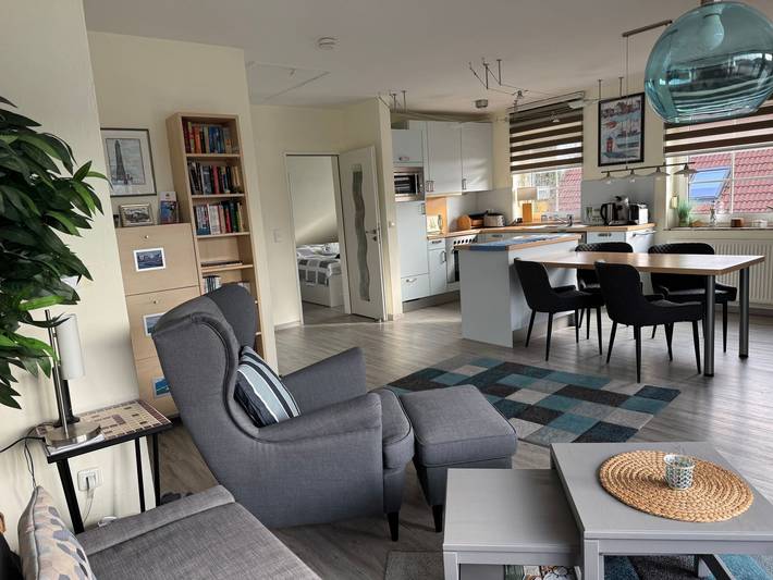 Ferienwohnung für 4 Personen, mit Balkon und Pool sowie Sauna in Greetsiel