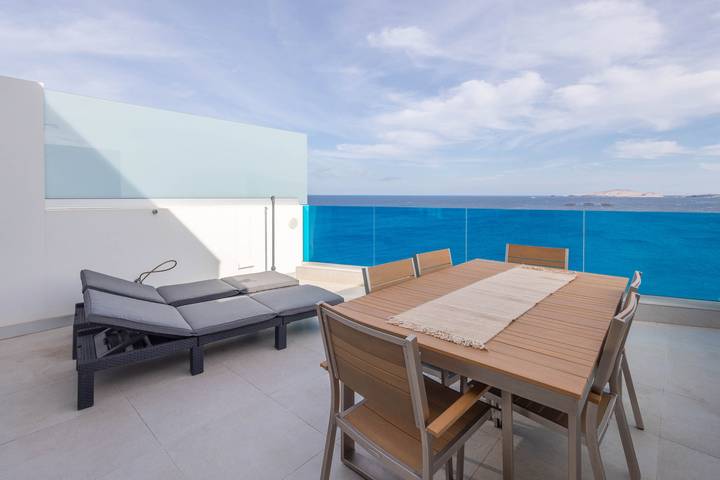 Apartamento para 3 personas, con balcón en Melenara