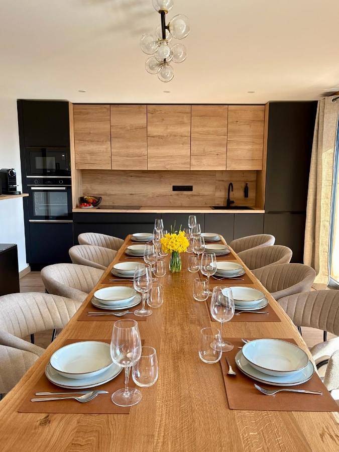 Chalet pour 12 personnes, avec sauna ainsi que vue et jardin, animaux acceptés à Basse-sur-le-Rupt