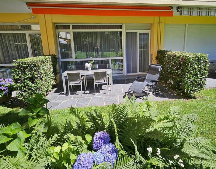 Ferienwohnung für 4 Personen, mit Terrasse und Garten in Locarno