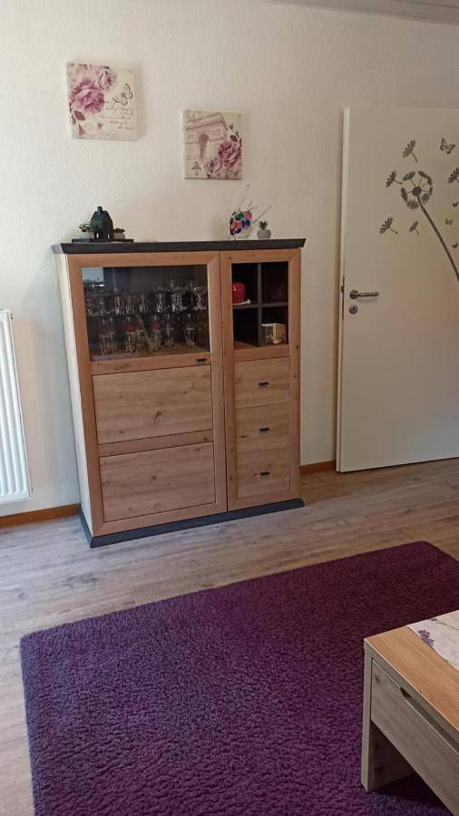 Ferienwohnung für 4 Personen, mit Balkon und Terrasse sowie Garten und Ausblick in Damnatz - 3