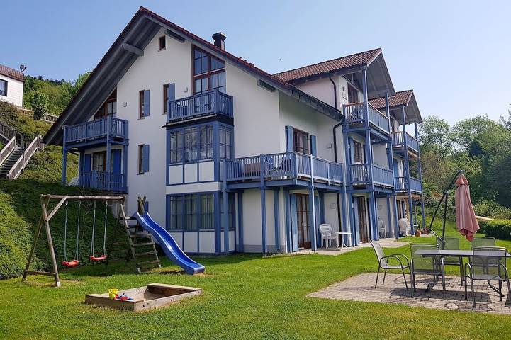 Ferienwohnung für 3 Personen, mit Garten und Balkon