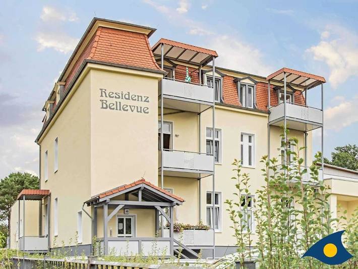 Ferienhaus mit Meerblick für 3 Personen, mit Balkon in Drei Kaiserbäder