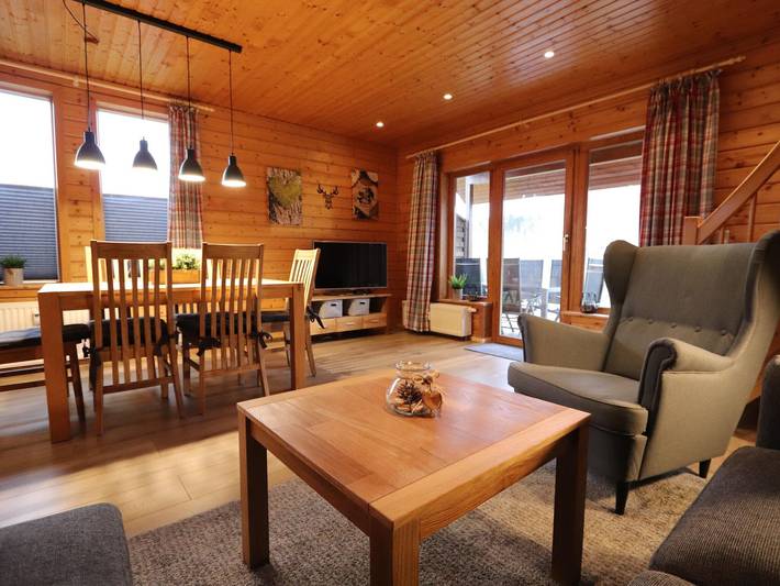 Ferienhaus für 5 Personen, mit Terrasse und Garten sowie Sauna in Hasselfelde