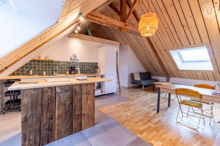 Maison de vacances pour 2 personnes, avec jardin dans Bauges