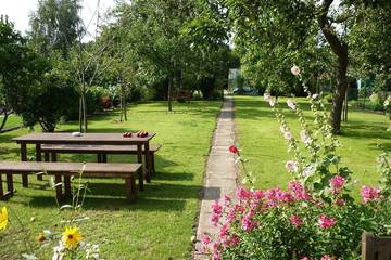 Gîte pour 2 personnes, avec jardin à Lübeck