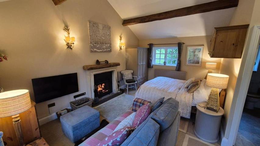 Holiday rental for 2 people, with garden and view in Shepton Mallet