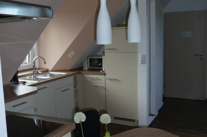 Ferienwohnung für 3 Personen, mit Garten