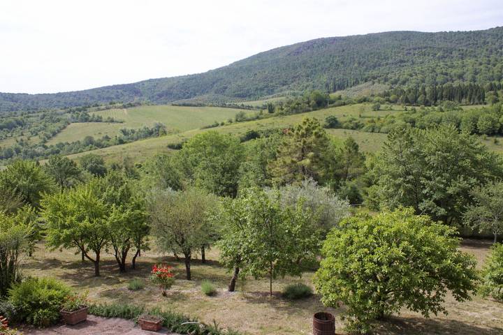 Villa for 18 people, with garden and terrace, with pets in San Gimignano