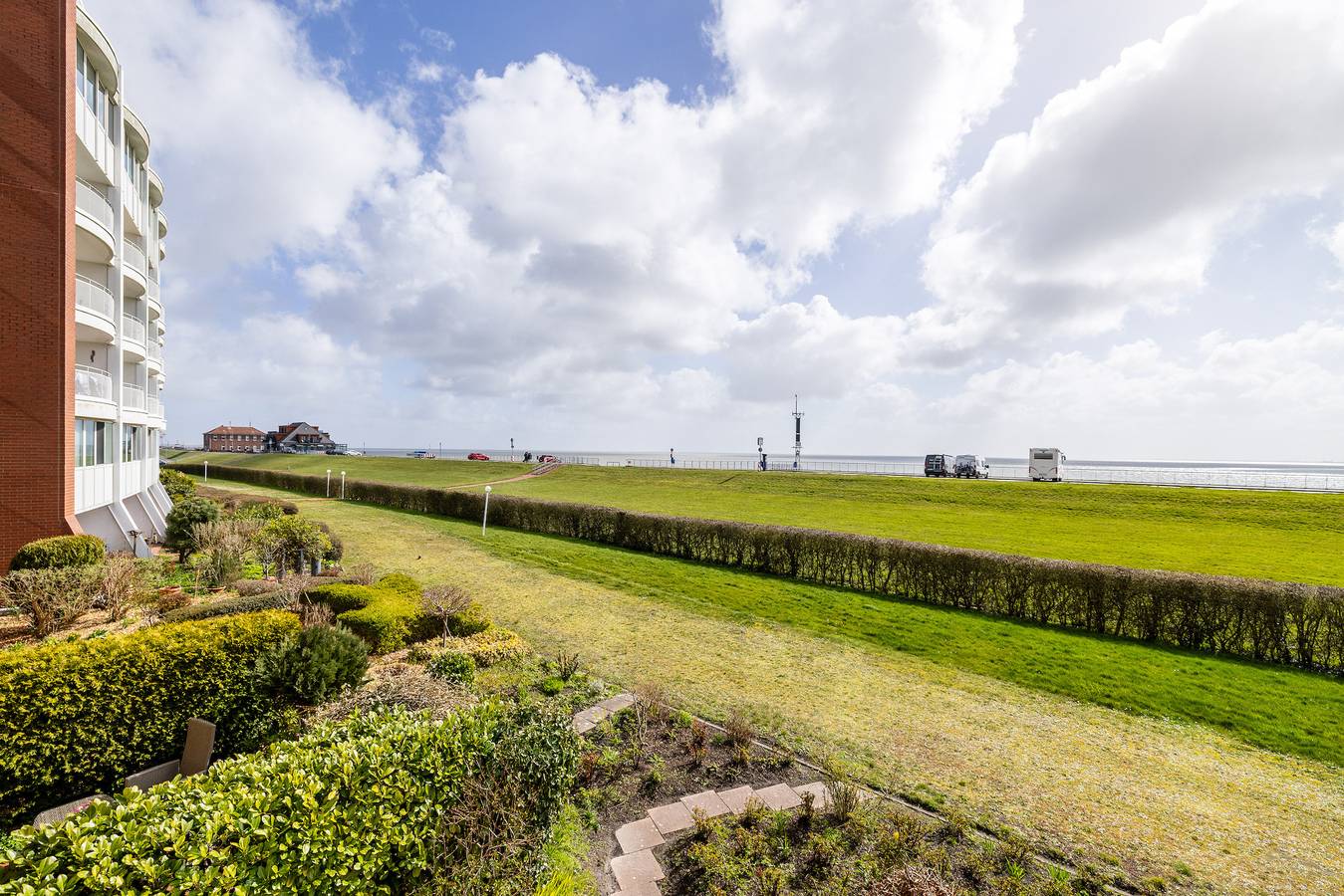 Geheel vakantieappartement, Vakantieappartement voor 2 personen met uitzicht in Südstrand (gebührenfrei), Wilhelmshaven
