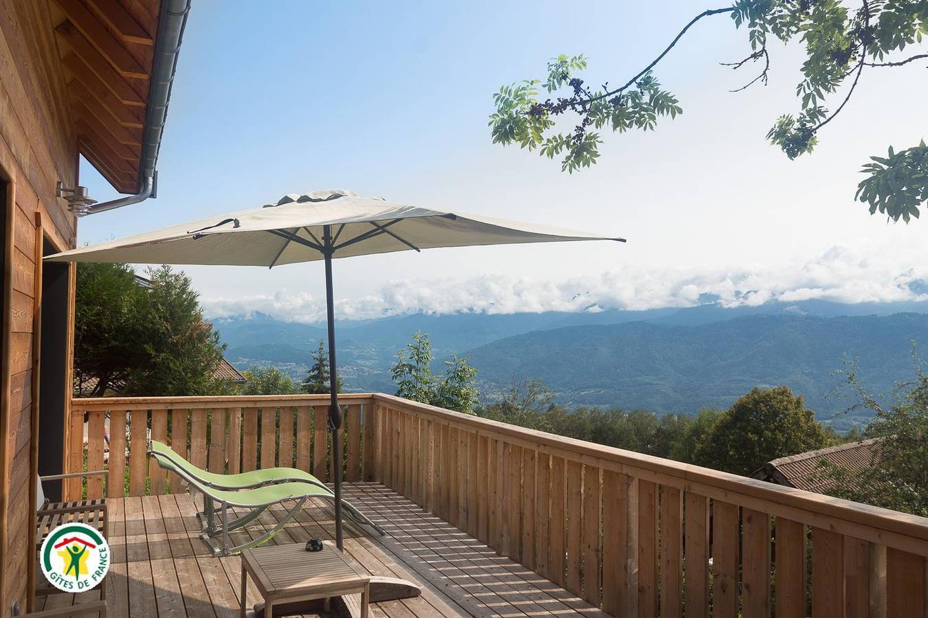 Gîte für 5 Personen mit Terrasse in Isère